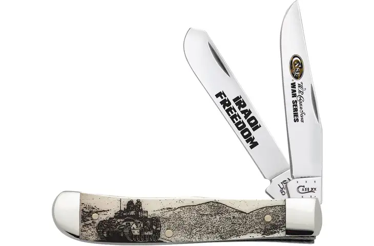 Case War Series Trapper Folding Knife